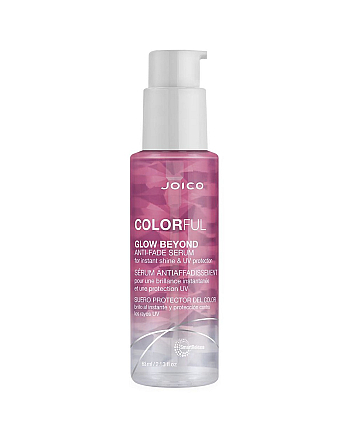 Joico Colorful Glow Beyond Anti-Fade Serum for Instant Shine and UV Protection - Сыворотка-блеск с UV защитой 63 мл - hairs-russia.ru
